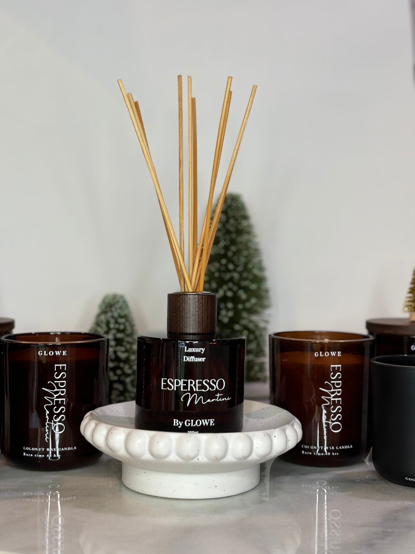 GLOWE Espresso Martini Reed Diffuser